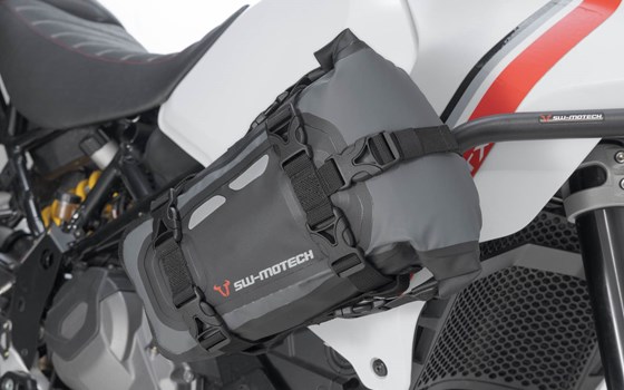 Drybag 80 Hecktasche. 8 l. Grau/Schwarz. Wasserdicht. - Bild 5