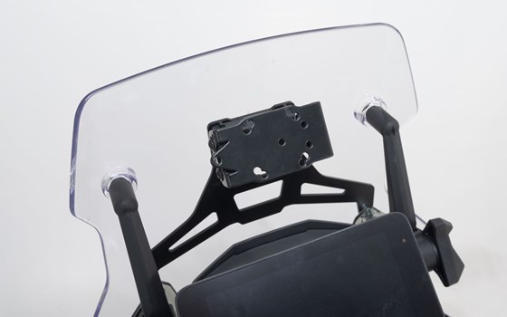 Navi-Halter im Cockpit. Schwarz. CFMoto 800MT (21-). - Bild 1