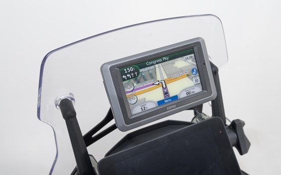 Navi-Halter im Cockpit. Schwarz. CFMoto 800MT (21-). - Bild 2