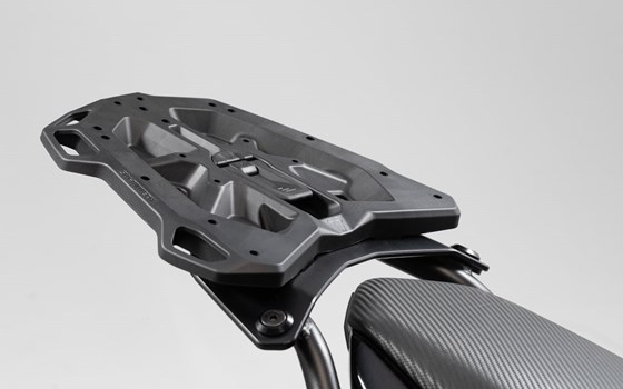 Adapterplatte für STREET-RACK Gepäckträger. Für Givi/Kappa mit Monokey. Schwarz. - Bild 2