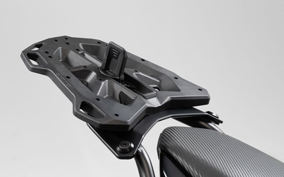 Adapterplatte für STREET-RACK Gepäckträger. Für Givi/Kappa mit Monokey. Schwarz. - Bild 4