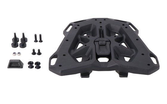 Adapterplatte für STREET-RACK Gepäckträger. Schwarz. Für DUSC Aufnahme. - Bild 1