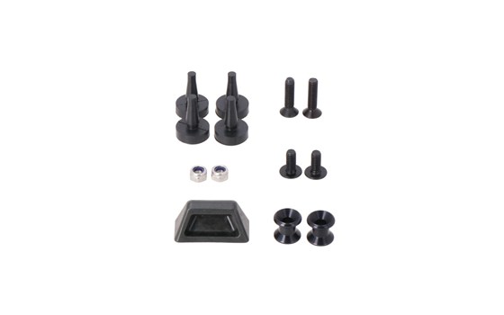 Adapterplatte für STREET-RACK Gepäckträger. Schwarz. Für DUSC Aufnahme. - Bild 2