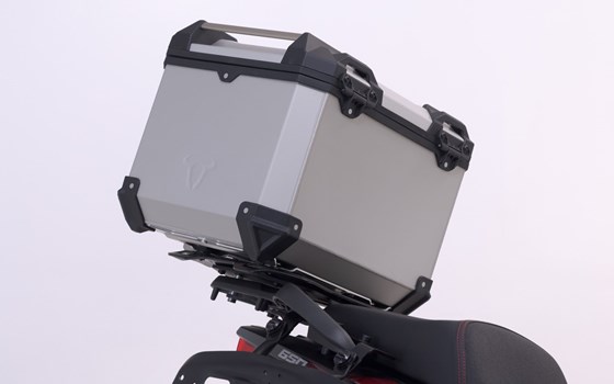 TRAX ADV Topcase-System. Silbern. Voge 650 DS/X (22-). - Bild 5