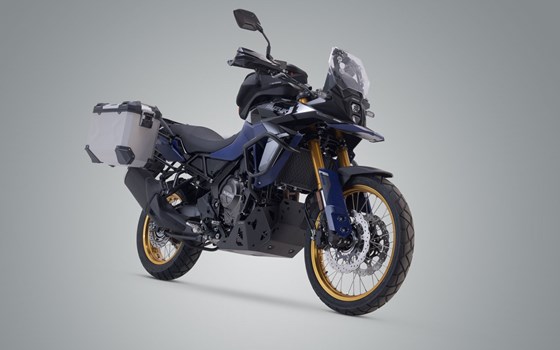 TRAX ADV Alukoffer-System. Silbern. 45/37 l. Suzuki V-Strom 800/800DE (22-). - Bild 2