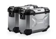 TRAX ADV Alukoffer-System. Silbern. 37/37 l. Yamaha MT-07 Tracer (16-).