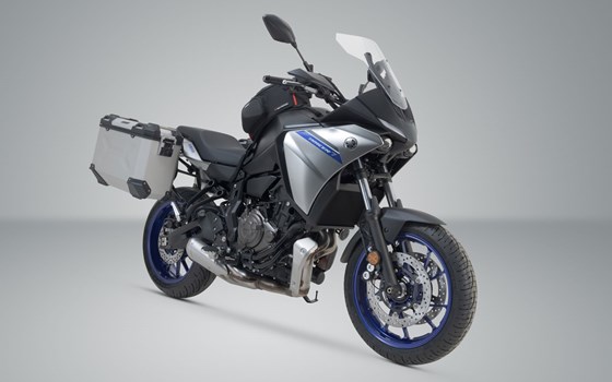 TRAX ADV Alukoffer-System. Silbern. 37/37 l. Yamaha MT-07 Tracer (16-). - Bild 2