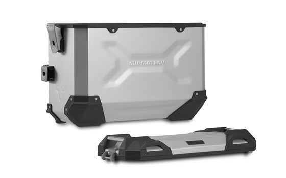 TRAX ADV Alukoffer-System. Silbern. 45/45 l. Yamaha MT-07 Tracer (16-). - Bild 5