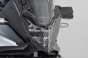 Scheinwerferschutz. Halterung mit Blende. Honda XL750 Transalp.