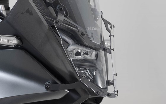 Scheinwerferschutz. Halterung mit Blende. Honda XL750 Transalp. - Bild 3