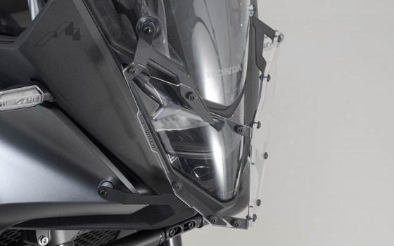 Scheinwerferschutz. Halterung mit Blende. Honda XL750 Transalp. - Bild 5