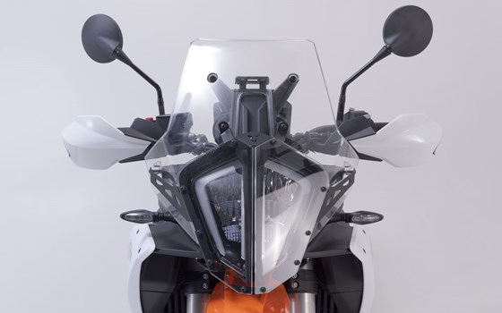 Scheinwerferschutz. Halterung mit Blende. KTM 890 Adventure R (22-). - Bild 2