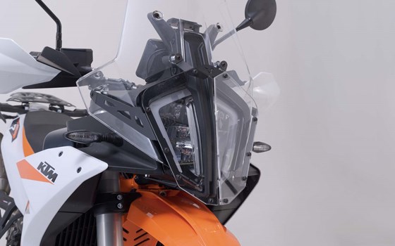 Scheinwerferschutz. Halterung mit Blende. KTM 890 Adventure R (22-). - Bild 5