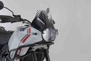 Scheinwerferschutz. Halterung mit Blende. Ducati DesertX (22-).
