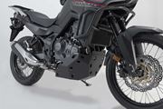 Motorschutz. Schwarz. Honda XL750 Transalp (22-).