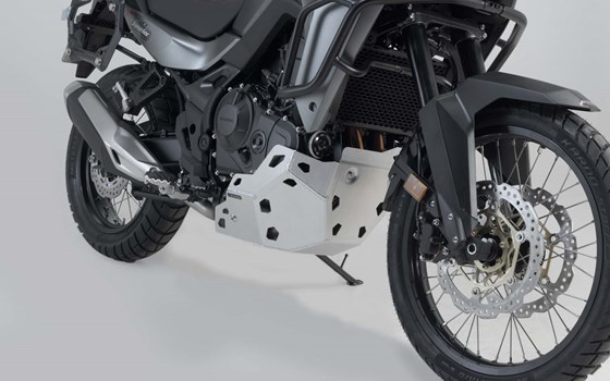 Motorschutz. Silbern. Honda XL750 Transalp (22-). - Bild 1