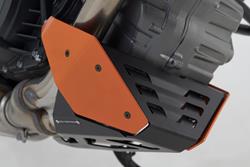 Bugspoiler. Orange/Schwarz. KTM 1290 Super Duke R / GT.