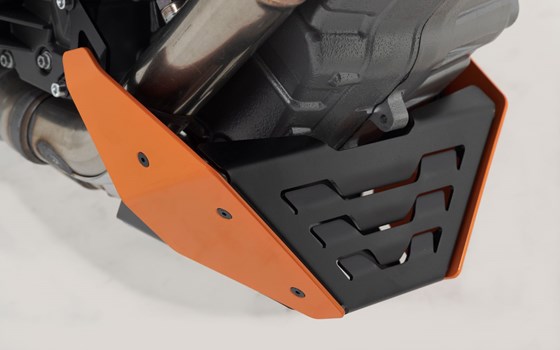 Bugspoiler. Orange/Schwarz. KTM 1290 Super Duke R / GT. - Bild 4