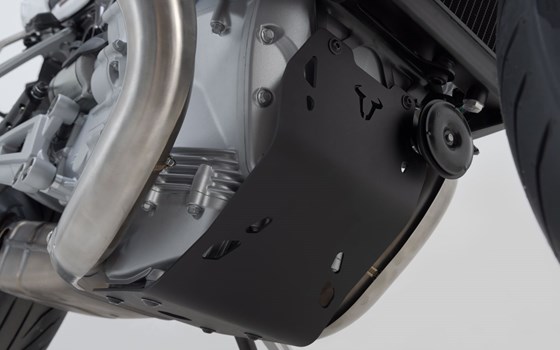 Motorschutz. Schwarz. Moto Guzzi V100 Mandello/S. - Bild 3