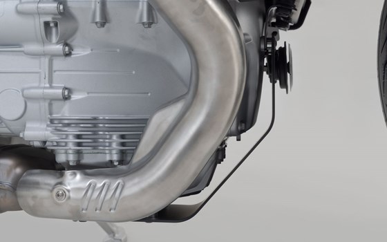 Motorschutz. Schwarz. Moto Guzzi V100 Mandello/S. - Bild 5