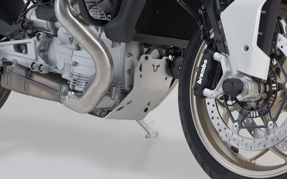 Motorschutz. Silbern. Moto Guzzi V100 Mandello/S. - Bild 4