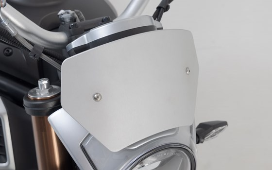 Windschild. Silbern. CFMoto 700CL-X Heritage (22-). - Bild 5