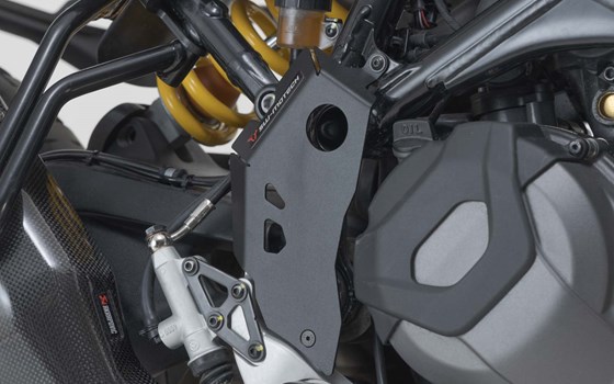 Fersenschutz. Schwarz. Ducati DesertX (22-) / Rally (23-). - Bild 1