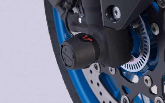 Sturzpad-Kit für Vorderachse. Schwarz. Suzuki GSX-8S/8R (22-),V-Strom 800 (22-). - Bild 4