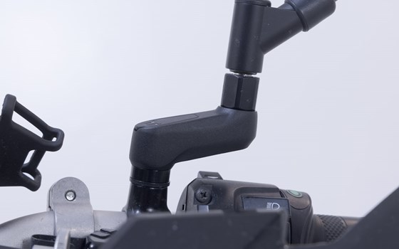 Spiegelverlängerung. Schwarz. Max. Verlegung: 40 mm. Yamaha/KTM/Ducati. - Bild 2