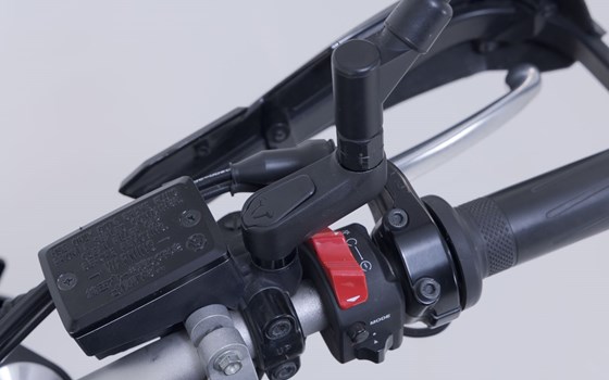 Spiegelverlängerung. Schwarz. Max. Verlegung: 40 mm. Yamaha/KTM/Ducati. - Bild 5