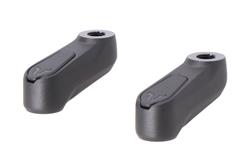 Spiegelverlängerung . Lenkerausleger. Schwarz. Tief Universal. M10.