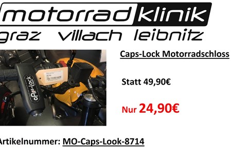 Marke: Grip-Lock Artikelname: Caps-Lock Motorradschloss
