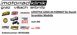 Aufkleberset Lifestyle logo für Ducati Scrambler Modelle satt 20€ nur 10€ Aufkleberset Lifestyle logo für Ducati Scrambler Modelle satt 20€ nur 10€