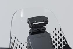 Navi-Halter im Cockpit. Schwarz. Ducati DesertX (22-) / Rally (23-).