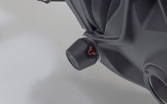 Sturzpad-Kit für Hinterachse. Schwarz. BMW-Modelle m. Einarmschwinge hinten. - Bild 4