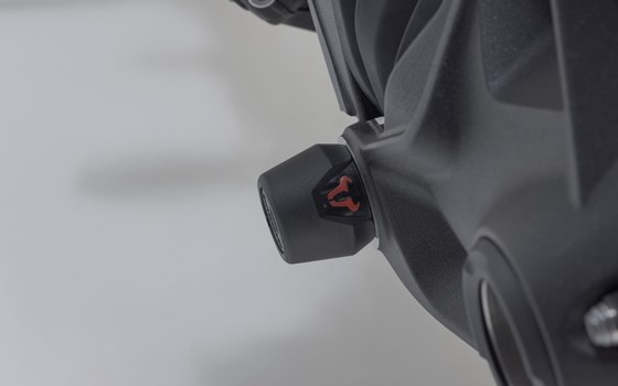 Sturzpad-Kit für Hinterachse. Schwarz. BMW-Modelle m. Einarmschwinge hinten. - Bild 5