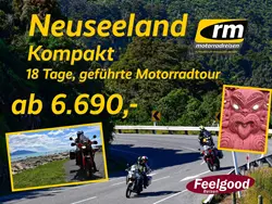 Motorradtour Kia Ora - Neuseeland kompakt Motorradtour Kia Ora - Neuseeland kompakt