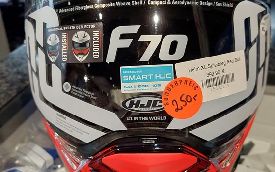 HJC F70 SPIELBERG RED BULL gr. XL - Bild 4