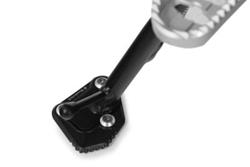 Wunderlich Seitenständer-Auflagevergrößerung - schwarz Wunderlich Seitenständer-Auflagevergrößerung - schwarz