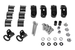 Anbaukit orig. Zusatzscheinwerfer für Wunderlich Tankschutzbügel - schwarz Anbaukit orig. Zusatzscheinwerfer für Wunderlich Tankschutzbügel - schwarz