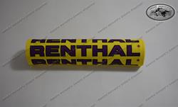 Renthal Vintage Lenkerrolle Textil Polyester Material Standard 22mm Lenker Retro 90s Gelb Violett