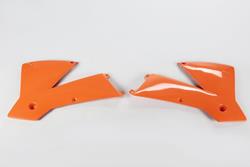 Kühlerspoilersatz orange KTM 125/250/300/380/400/520 2001-2004