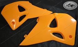 Kühlerspoilersatz hell orange KTM 400/620 LC4 Supercompetition Modell 1996-1997
