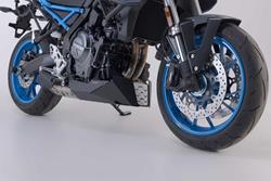 Bugspoiler. Schwarz/Silbern. Suzuki GSX-8S (22-).