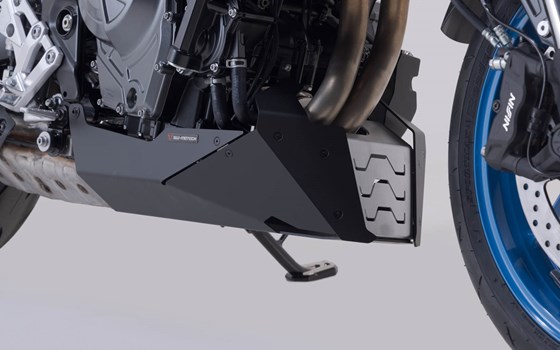 Bugspoiler. Schwarz/Silbern. Suzuki GSX-8S (22-). - Bild 2