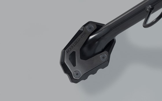 Seitenständerfuß-Verbreiterung. Schwarz/Silbern. Suzuki-Modelle. - Bild 3 Seitenständerfuß-Verbreiterung. Schwarz/Silbern. Suzuki-Modelle. - Bild 3