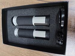 Griffpaar LUX Aluminium 22mm Durchmesser Silber Rizoma Griffpaar LUX Aluminium 22mm Durchmesser Silber Rizoma