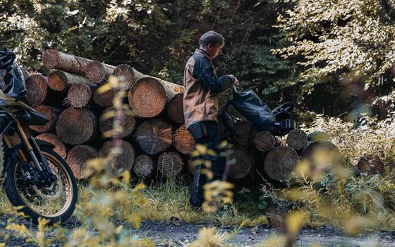 Drybag 300 Rucksack. 30 l. Grau/Schwarz. Wasserdicht. - Bild 5