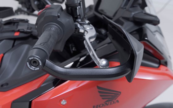 Sport Handprotektoren-Kit. Schwarz. Für hohle Lenker 22 mm bis 1 Zoll. - Bild 5