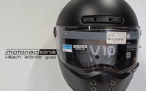 HJC V10 Matt Schwarz M - Bild 2